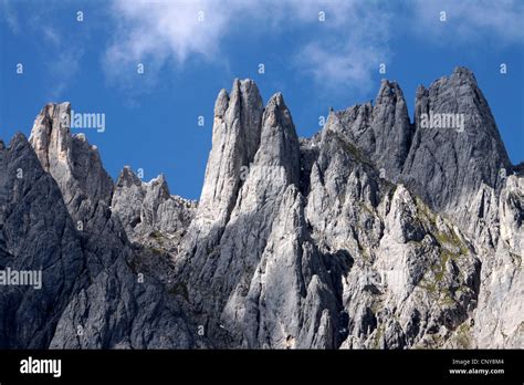 jagged mountain peaks of Hochkoenig, Austria Stock Photo: 47928052 - Alamy