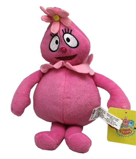 Yo Gabba Gabba! Foofa Pink Colored Small Size Kids Plush Toy (10in) - Walmart.com - Walmart.com