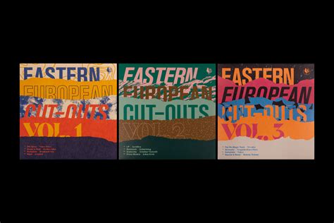 Eastern European Cut–Outs Vol. 3 Record Cover on Behance