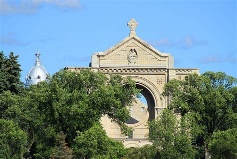 St Boniface Cathedral in Winnipeg Photograph by Robert Hamm - Fine Art America