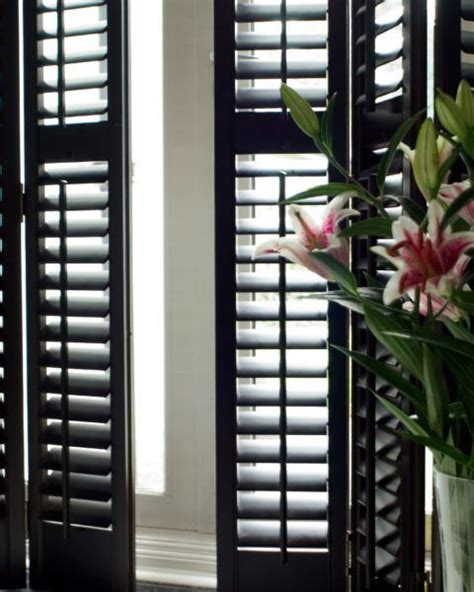 What do you think of black plantation shutters – Artofit