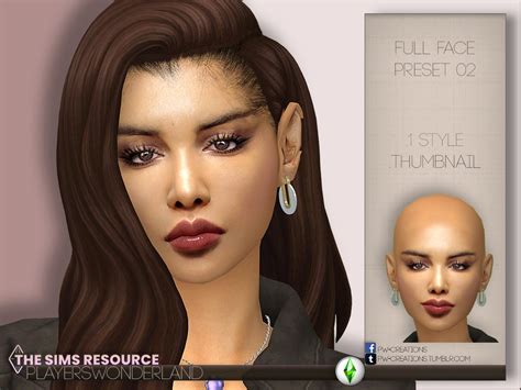 The Sims Resource - Full Face Preset 02