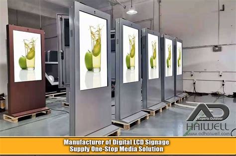 Outdoor Digital Signage| Outdoor LCD Displays | LCD Solutions | Adhaiwell