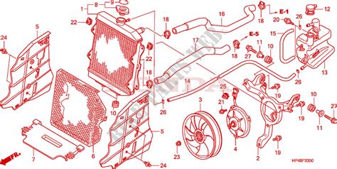 RADIATOR for Honda FOURTRAX 420 RANCHER 4X4 Electric Shift 2007 # HONDA Motorcycles & ATVS ...