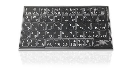 Accuratus Professional Keyboard Stickers (JAPANESE) - Non Transparent – Ceratech Accuratus Limited