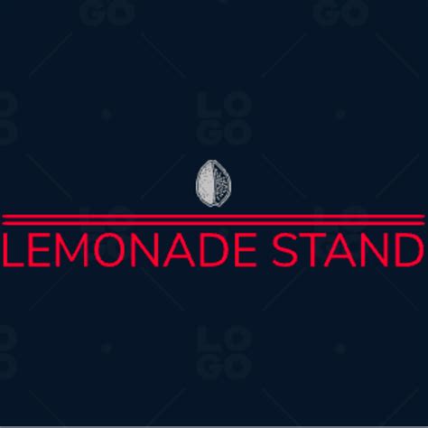 Lemonade Stand Logo Maker | LOGO.com