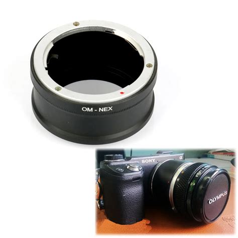 Lens Adapter Ring OM NEX for Olympus Bayonet Mount Lens Transferred to SONY E Mount Camera ...