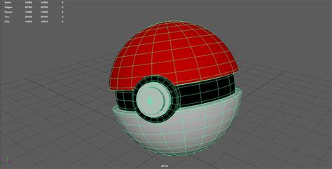 3D Model Pokeball - TurboSquid 1508093