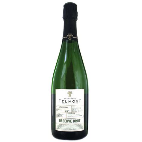 Champagne Telmont Reserve Brut 75cl - Drinkmonger