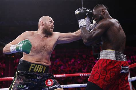 Tyson Fury earns TKO victory over Deontay Wilder - Los Angeles Times