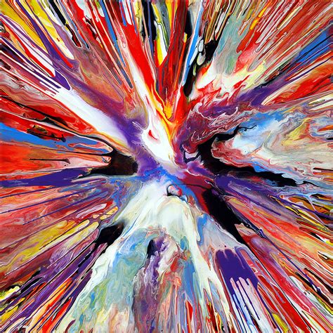 Spin Painting 19 - Mark Chadwick Art