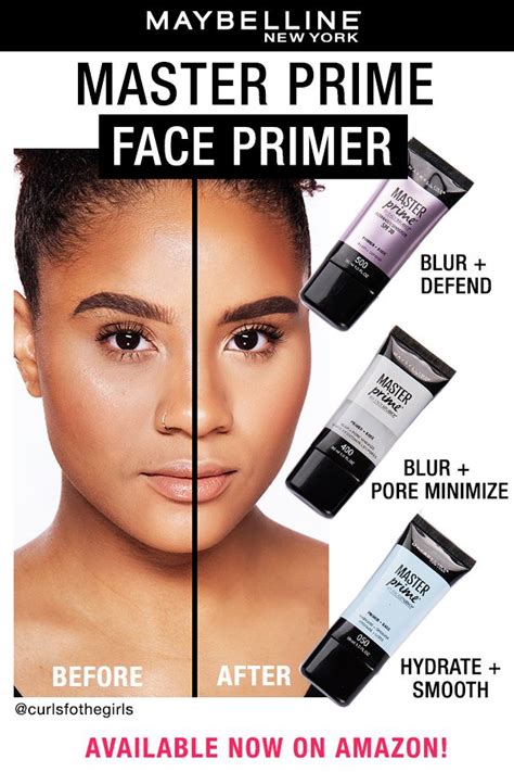 Maybelline New York Facestudio Master Prime Primer Makeup, Blur + Pore Minimize, 1 fl. oz ...