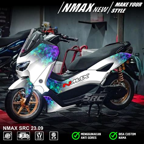 Terbaru ใหม่ สติกเกอร์ แบบเต็มตัว ลาย Nmax New 2020 2021 2022 Nmax New ...