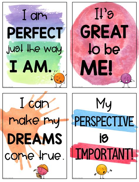 Kindness Posters For Children Affirmation Posters For - vrogue.co