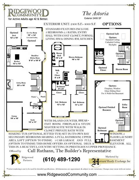 Astoria-Floorplans