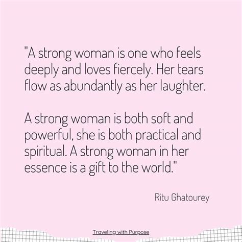 25 Inspirational Quotes About Strong Women • Traveling with Purpose