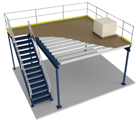 Mezzanine Floor Kits - Storage & Office - Advanced Warehouse Structures