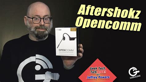 Aftershokz OpenComm Bone Conductive Headset : Geekazine