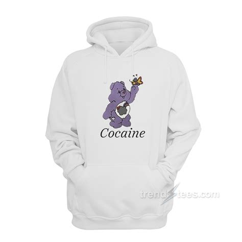 Cocaine Care Bear Hoodie For Sale - Trendstees.com