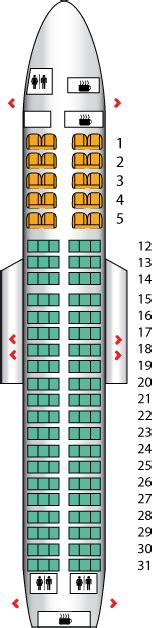 A320-200 | Air Canada | Seat Maps | Reviews | Seatplans.com