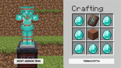 Crafting Recipes of Armor Trims in Minecraft 1.20 (2023)