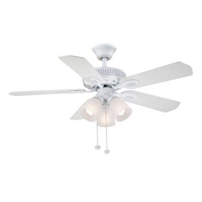 Hampton Bay Glendale 42 in. White Ceiling Fan-AM212-WH - The Home Depot