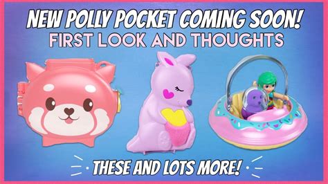 2023 Polly Pocket Preview | Red Panda, Mama & Joey, Pollyville Cars, and MORE | New Polly Pocket ...