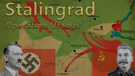 Battle Of Stalingrad Documentary | Operation Uranus November 1942 | WWII Map | Eastern Front Map ...