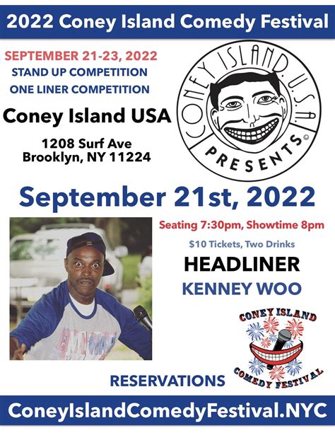 2022 Coney Island Comedy Festival — Coney Island USA