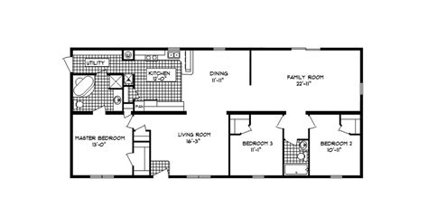 Autumn Ridge Ranch Modular Home - 1,600 SF - 3 Bed 2 Bath - Next Modular