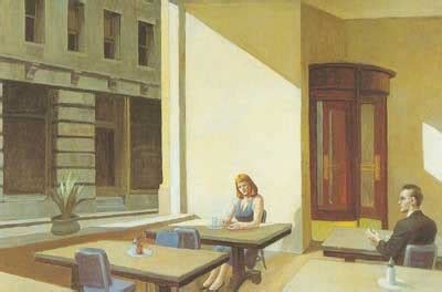 Sunlight in a Cafeteria - Edward Hopper Image viewer. | Galerie Dada