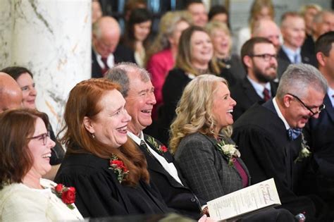 See moments from the second-term inauguration of Governor Kristi Noem