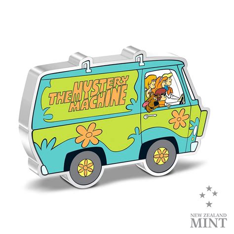 SCOOBY-DOO - THE MYSTERY MACHINE - 2023 NEW ZEALAND MINT COINS