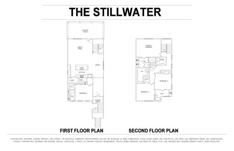 The Stillwater- Presentation Floor Plans