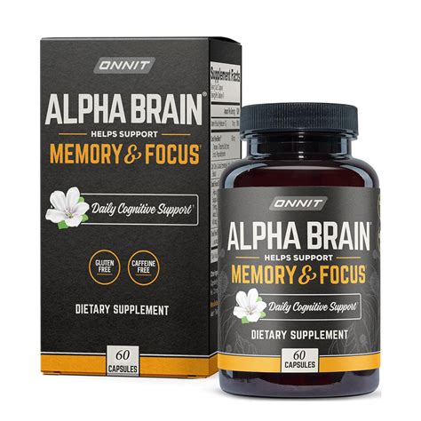 Alpha Brain Premium Nootropic Supplement