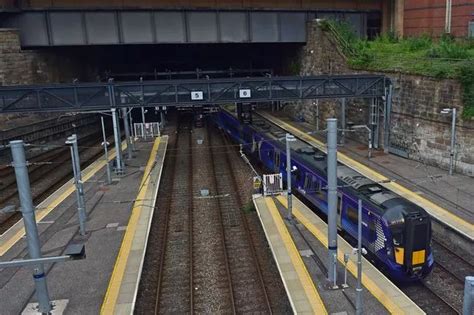 Edinburgh train passengers face huge delays as lorry hits bridge in West Lothian - Edinburgh Live