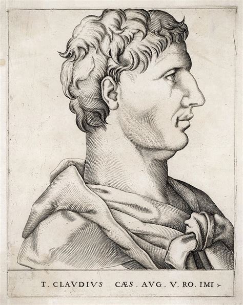 Tiberius Claudius Drusus Nero Drawing by Mary Evans Picture Library - Fine Art America