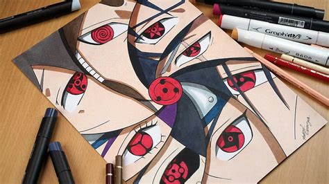 Drawing Mangekyou Sharingan of Sasuke, Kakashi, Itachi, Shisui HD wallpaper | Pxfuel