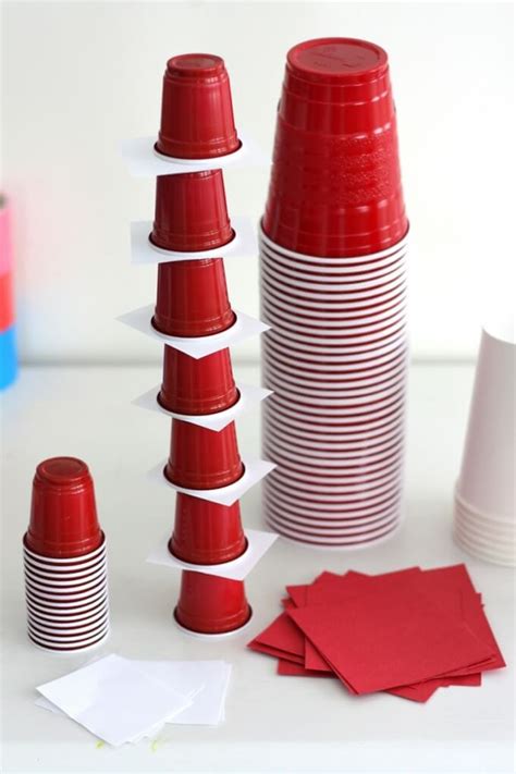 Dr Seuss STEM Challenge Stacking Cups Tower Cats Hat