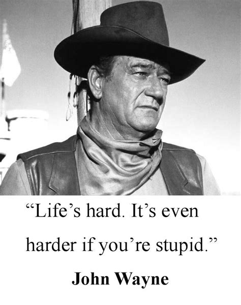 John Wayne Courage Quote Poster : Decorative Collectibles John Wayne ...