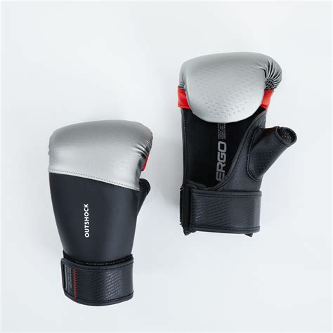 Punching Bag Gloves 500 - Black/Silver