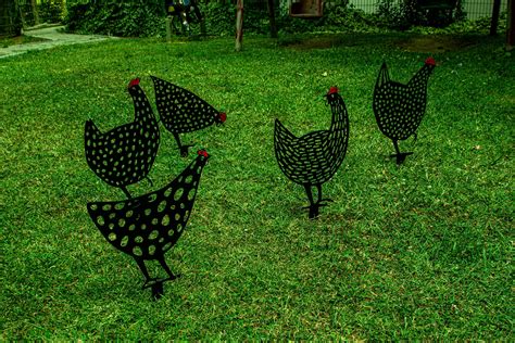 Chicken Yard Art Chicken Decor Metal Chicken Art Farmhouse - Etsy Australia