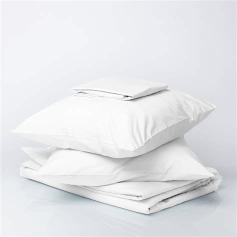 Color Sense Brushed Cotton Blend Percale Sheet Set Twin XL White - Walmart.com