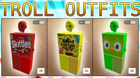 Bloxburg Troll Outfit Codes