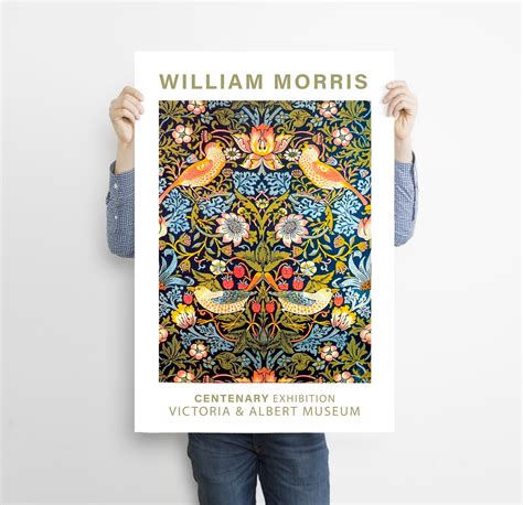 William Morris Exhibition Print William Morris Poster | Etsy