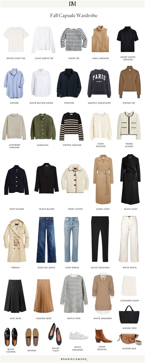 A Classic Fall Capsule Wardrobe