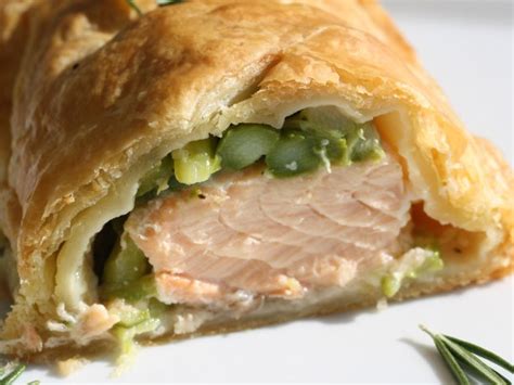 French in a Flash: Salmon en Croûte with Rosemary Asparagus | French ...