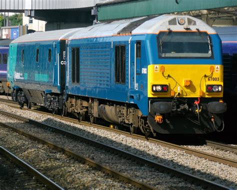 67003 leading 82306 on driver training duties between Card… | Flickr