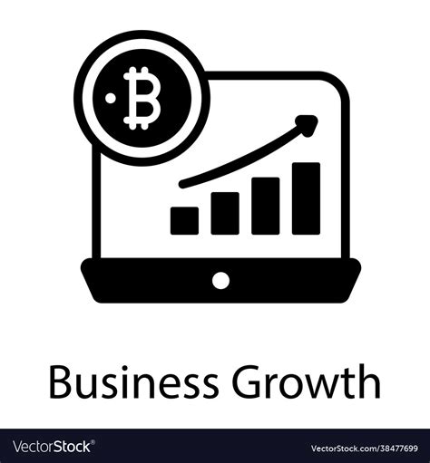 Business growth Royalty Free Vector Image - VectorStock