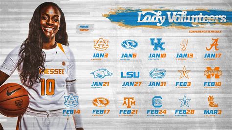 UT Women's Basketball releases 2019 SEC schedule - Clarksville, TN Online